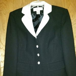 Business suit. Matching jacket and skirt